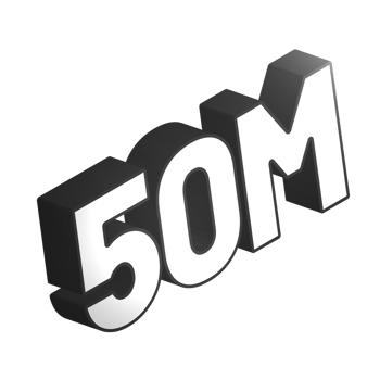 3d number lettering in transparent background png