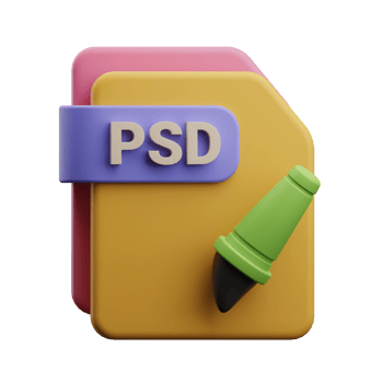 graphic designer file illustration 3d png