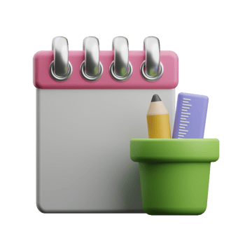 graphic designer tools illustration 3d png
