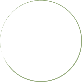 Colored grunge circle brush. Ink frame png