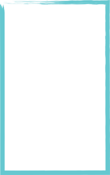 Colored grunge square brush. Rectangular frame png