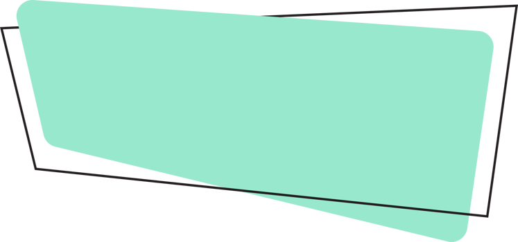 Geometric colored banner in flat style png