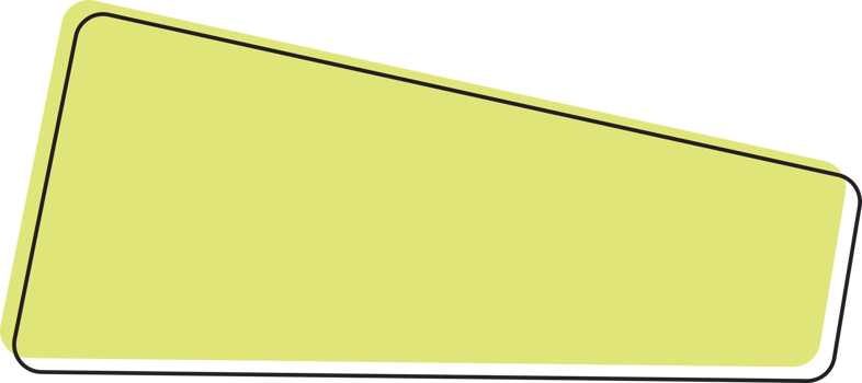 Geometric colored banner in flat style png