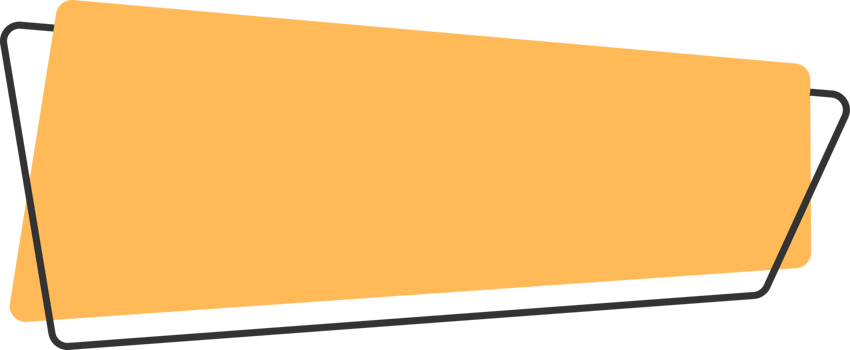 Geometric colored banner in flat style png