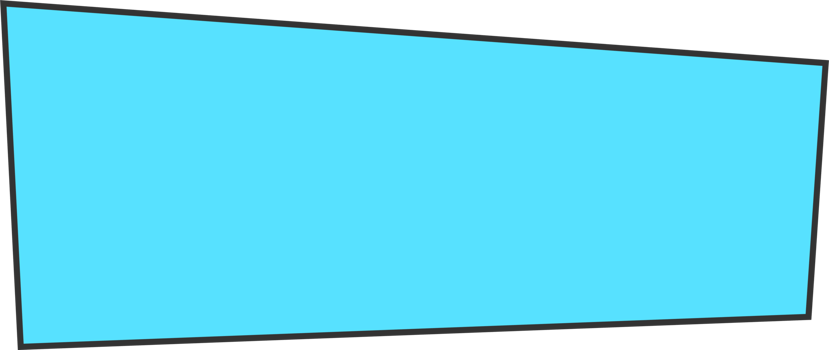 Geometric colored banner in flat style png