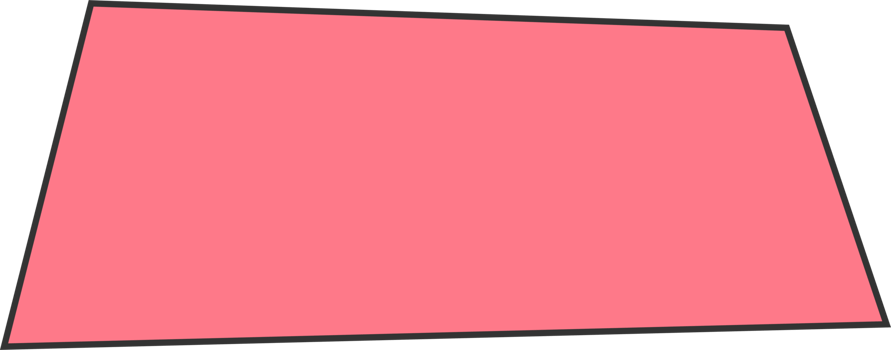 Geometric colored banner in flat style png