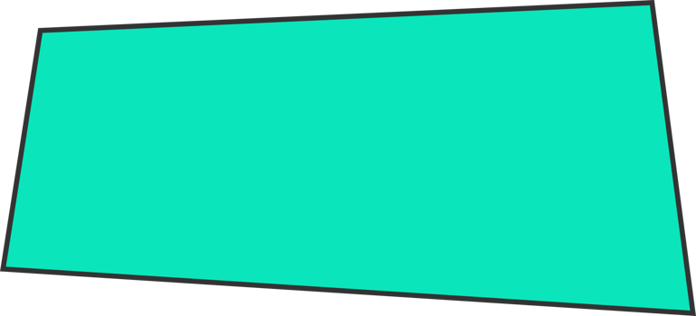 Geometric colored banner in flat style png