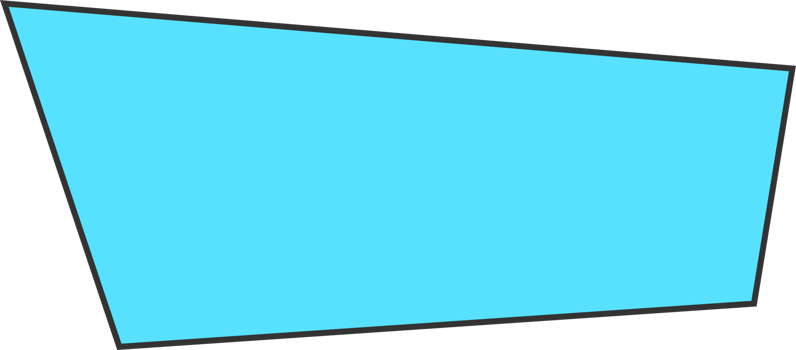 Geometric colored banner in flat style png