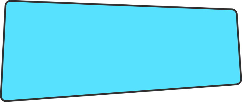 Geometric colored banner in flat style png