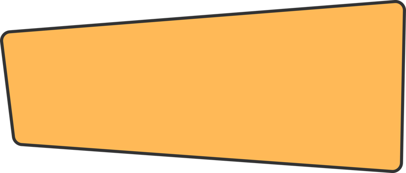 Geometric colored banner in flat style png
