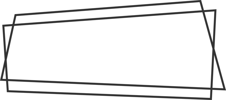 Geometric line banner in flat style png