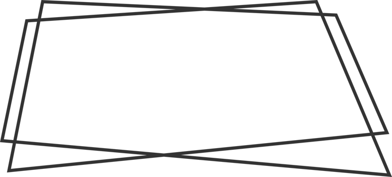 Geometric line banner in flat style png