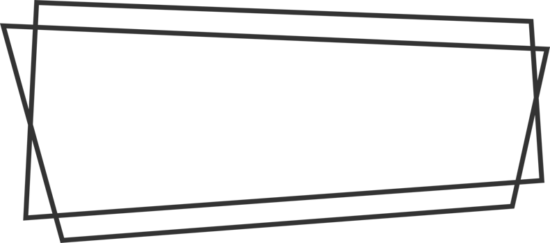 Geometric line banner in flat style png