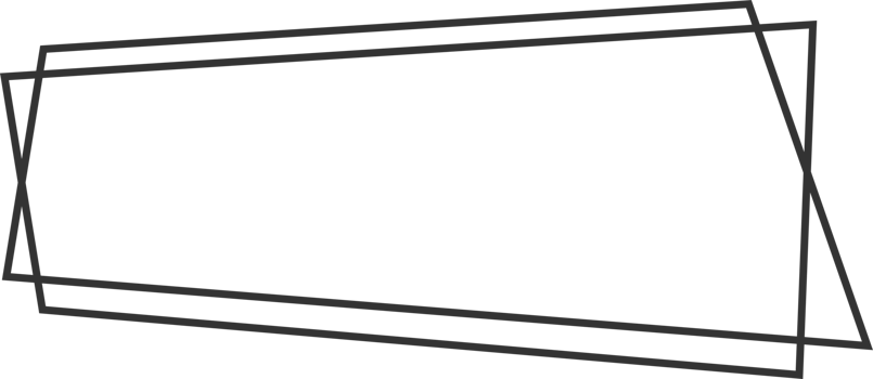 Geometric line banner in flat style png