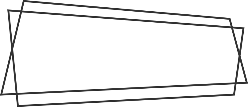 Geometric line banner in flat style png