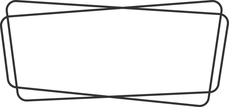 Geometric line banner in flat style png