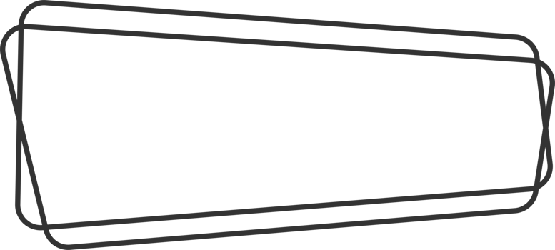Geometric line banner in flat style png