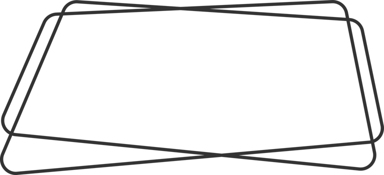 Geometric line banner in flat style png