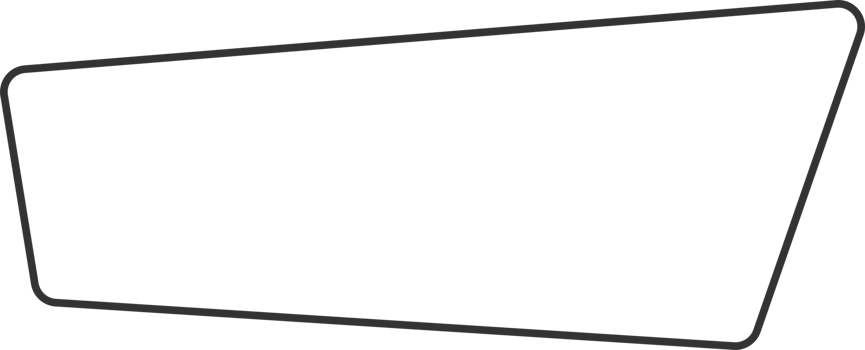 Geometric line banner in flat style png