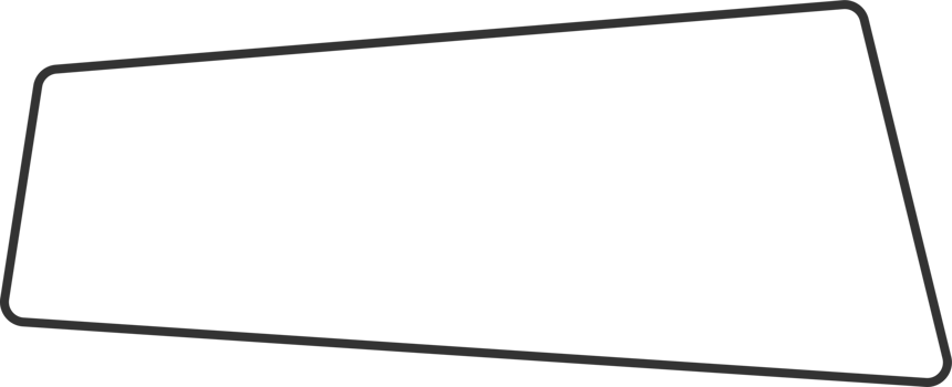 Geometric line banner in flat style png