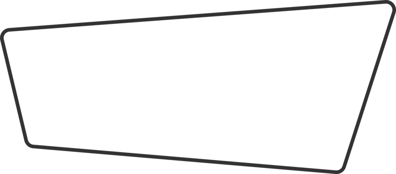 Geometric line banner in flat style png