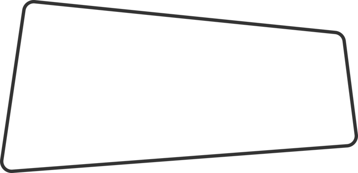 Geometric line banner in flat style png