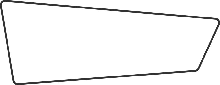 Geometric line banner in flat style png