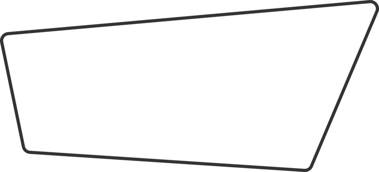 Geometric line banner in flat style png
