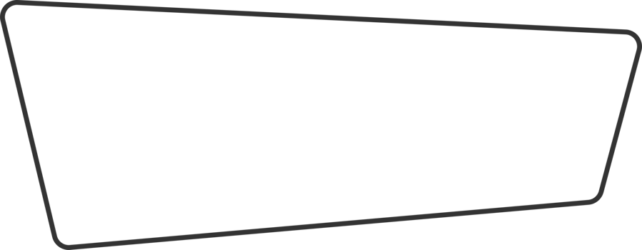 Geometric line banner in flat style png