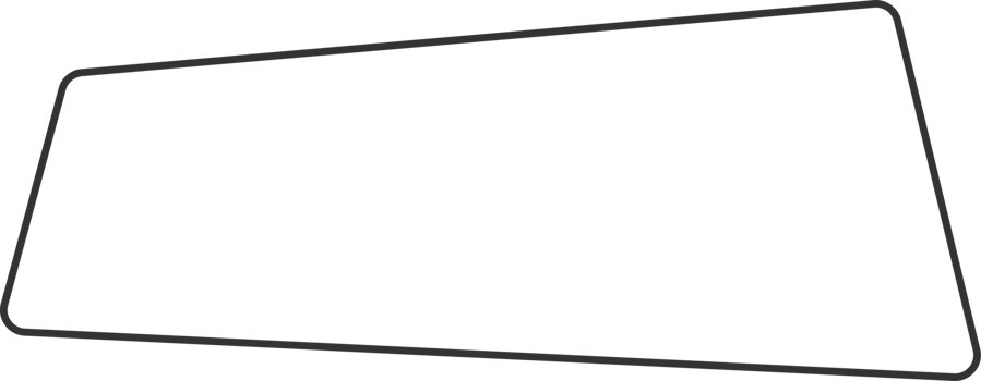 Geometric line banner in flat style png