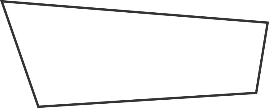 Geometric line banner in flat style png