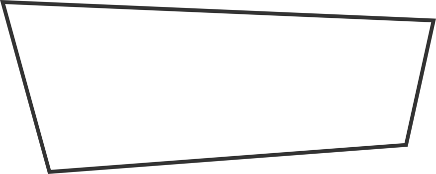 Geometric line banner in flat style png
