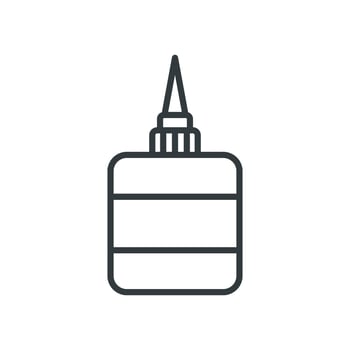 Glue icon vector design templates