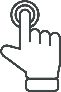 Hand cursor icon clip art png