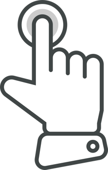 Hand cursor icon clip art png