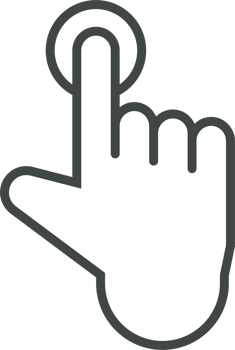 Hand cursor icon clip art png