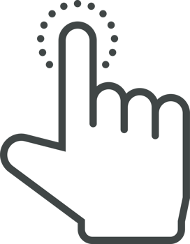 Hand cursor icon clip art png