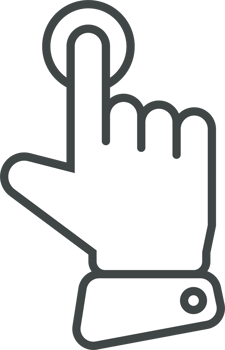 Hand cursor icon clip art png