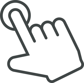Hand cursor icon clip art png