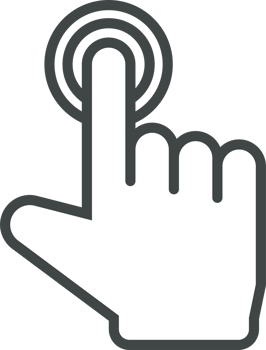Hand cursor icon clip art png