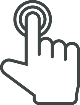 Hand cursor icon clip art png