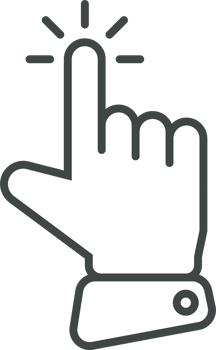 Hand cursor icon clip art png