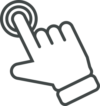 Hand cursor icon clip art png