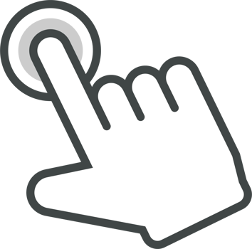 Hand cursor icon clip art png