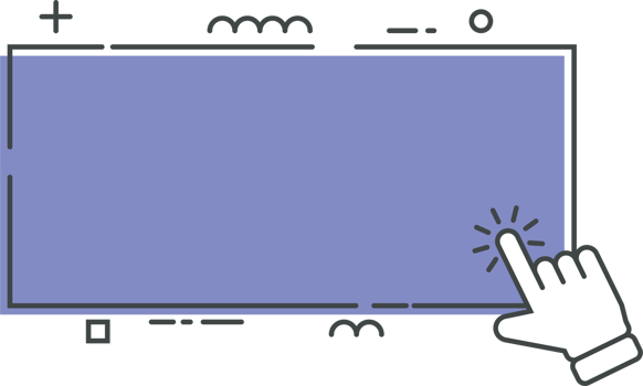 Action button with mouse click png