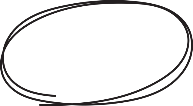 Hand drawn circle highlig png