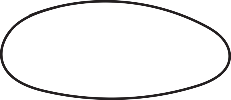 Hand drawn circle highlighting png