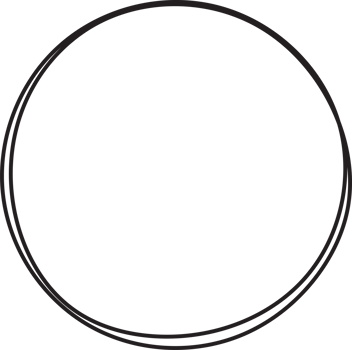 Hand drawn circle highlighting png