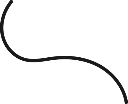 Hand drawn curved line shape. Curved line icon png