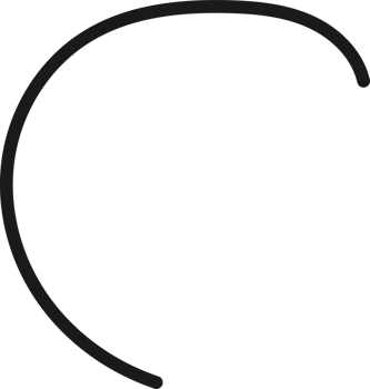 Hand drawn curved line shape. Curved line icon png